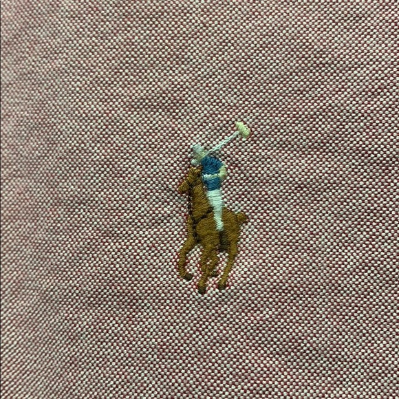 Polo Ralph Lauren Short Sleeve Button Down Size M - Picture 2 of 3